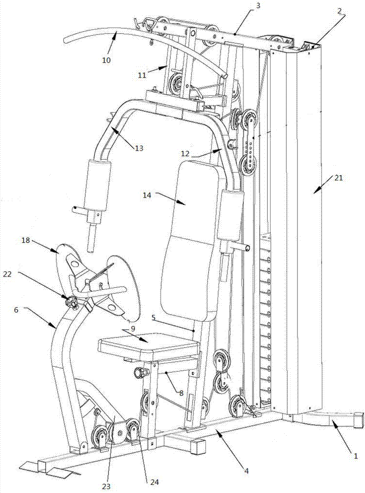 pg赏金大对决试玩版 一种综合训练器的制作方法