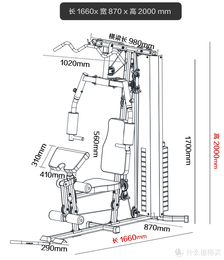 #晒单大赛#家用健身器材中的王者:JX 军霞 单人站