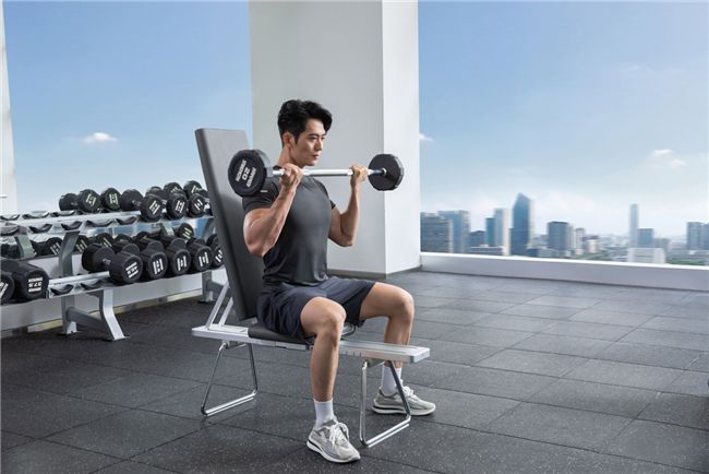 国际健身器材品牌_中国国际体育用品博览会_AEKE健身凳B1