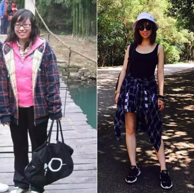减肥真实经历分享_梨形身材甩油操_减肥前后对比图
