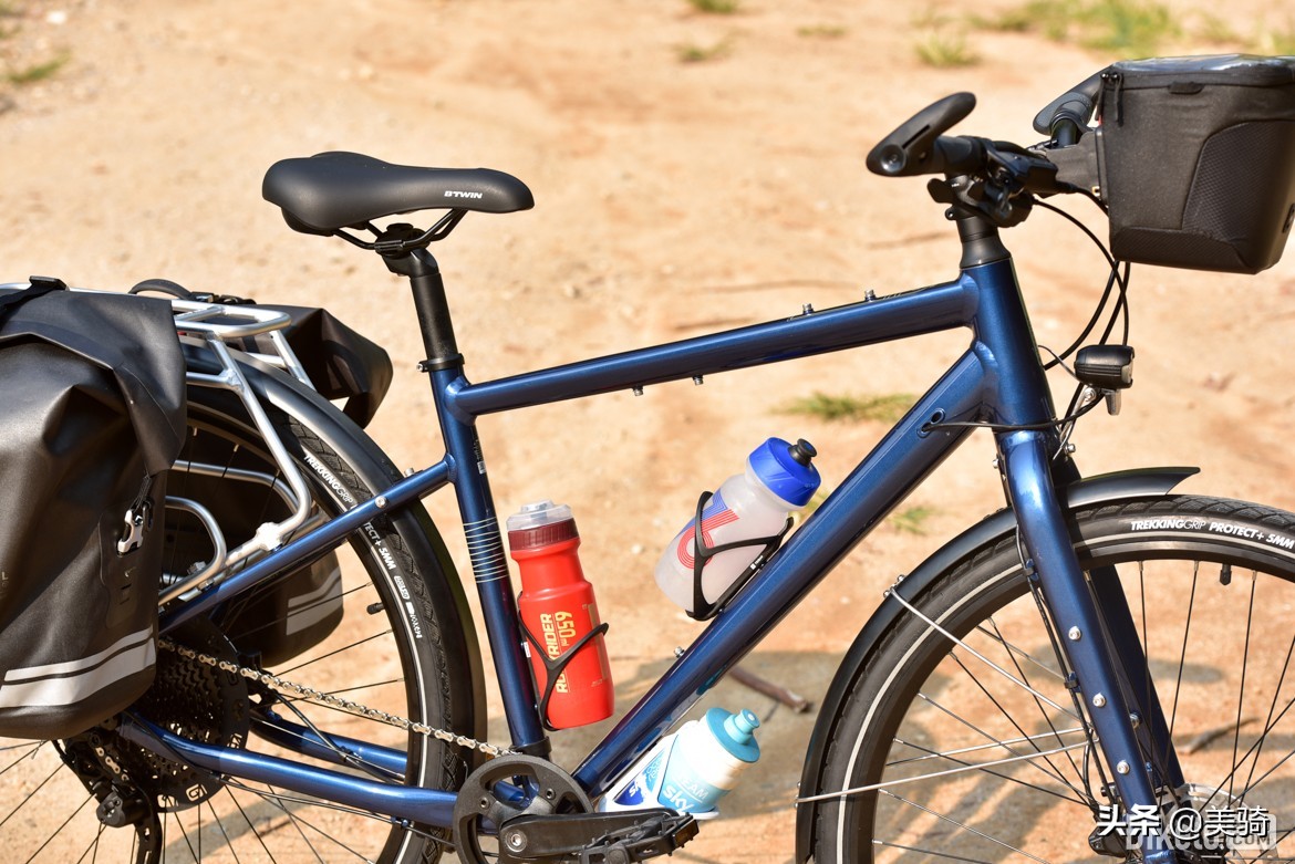 Riverside Touring 520 长途旅行自行车_迪卡侬健身自行车_迪卡侬 Riverside 旅行车推荐