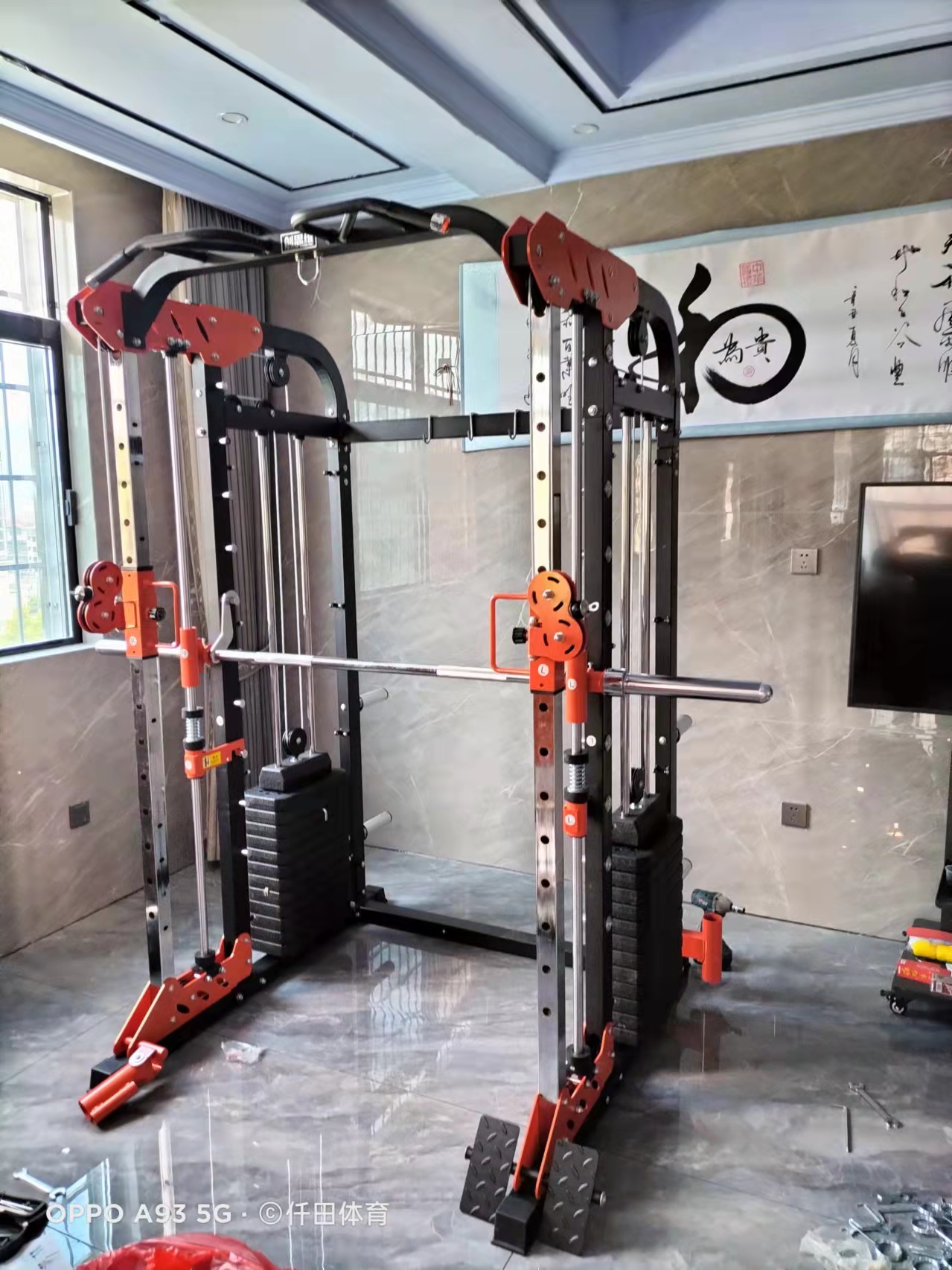 小飞鸟综合训练器 健身房多功能龙门架 引体向上双臂机 可定制