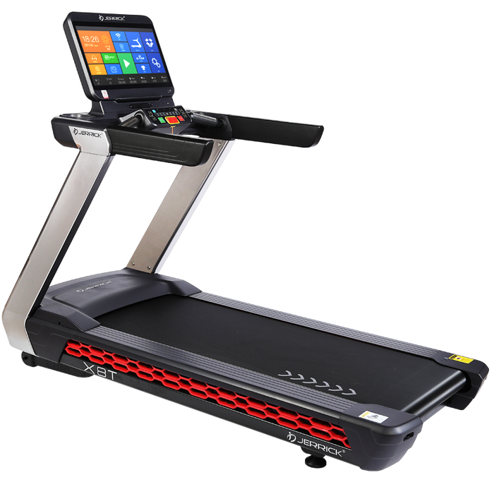 JW-001跑步机 商用家用智能触屏健身器材 双屏运动数据记录 18.5吋10.3吋_立久佳589跑步机 家庭健身设备 高品质人性化设计 74CM跑_家用跑步机哪款好