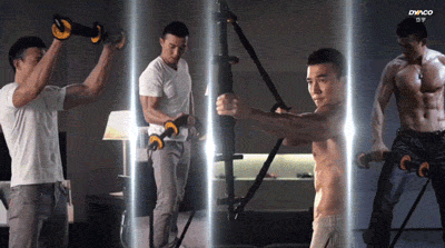 刘畊宏超轮_滚轮健身器_多功能健身器