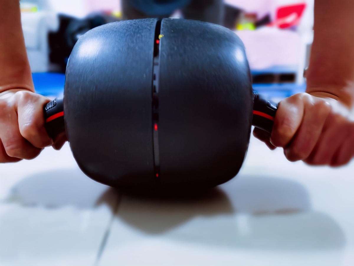 野小兽高弹健腹轮青春版_滚轮健身器_练腹肌神器