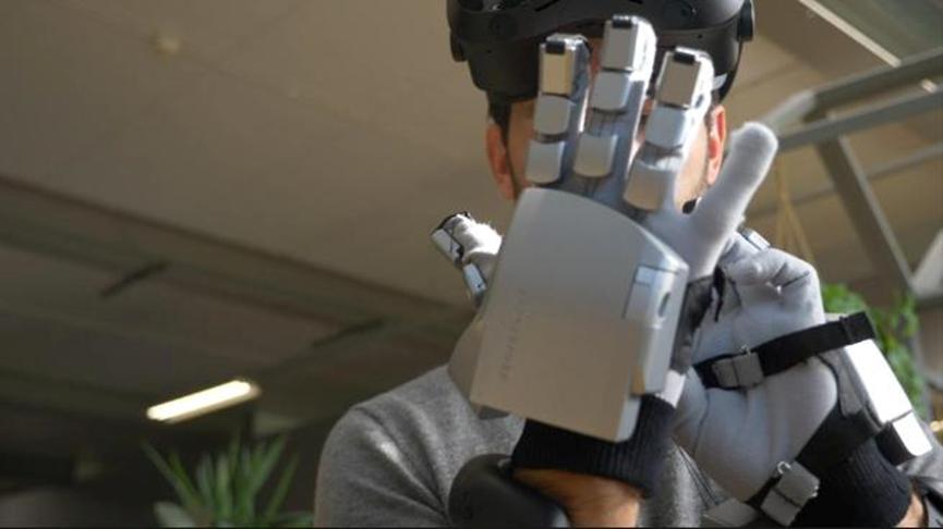 柔性传感器_VR手套_健身用的手套