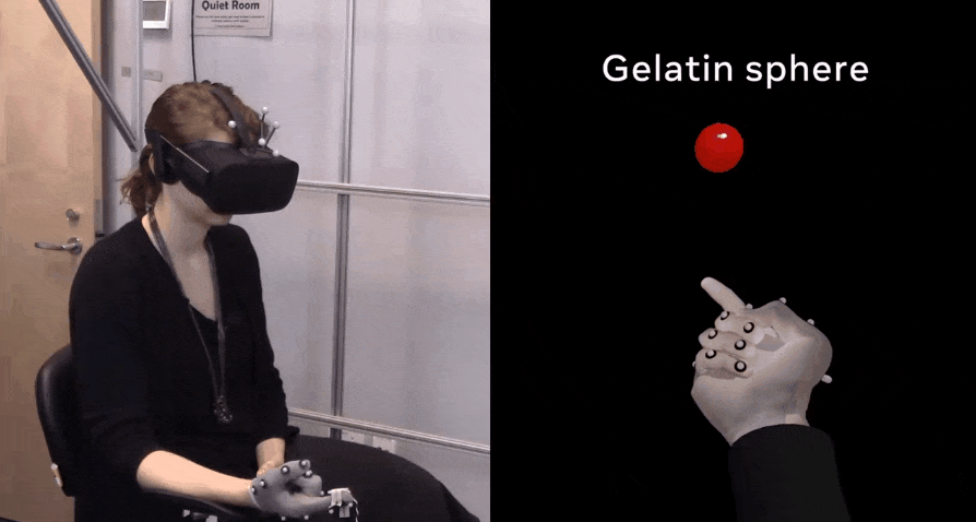 Meta现实实验室_元宇宙触觉手套_运动健身手套