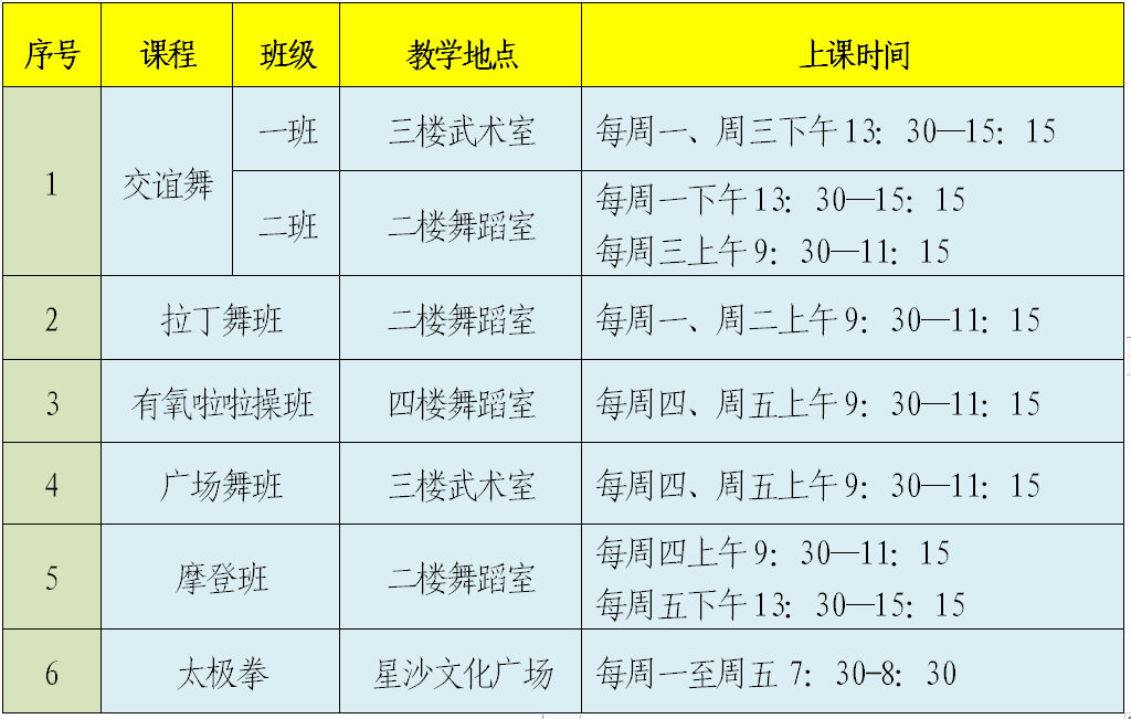 pg娱乐电子游戏 2022年长沙县体育舞蹈太极拳免费培训班正式报名啦！
