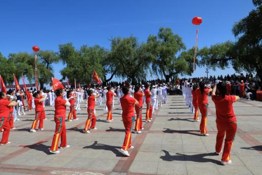 佳木斯快乐舞步健身操编创15周年庆典_佳木斯快乐舞步健身操推广活动_黑龙江快乐舞步健身躁