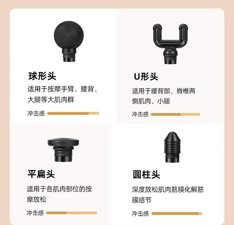 筋膜枪选购指南_大胡子健身器械_避坑攻略